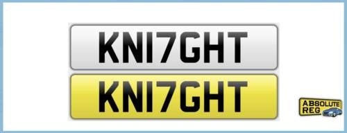 2017 KNIGHT - Private Number Plate  In vendita