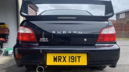 Subaru Impreza WRX plate