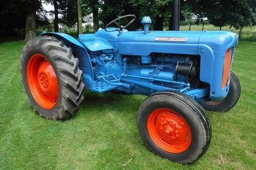 1961 TIDY & RUNNING WELL DEXTA TRACTOR CAN DLEIVER SEE VID VERKAUFT