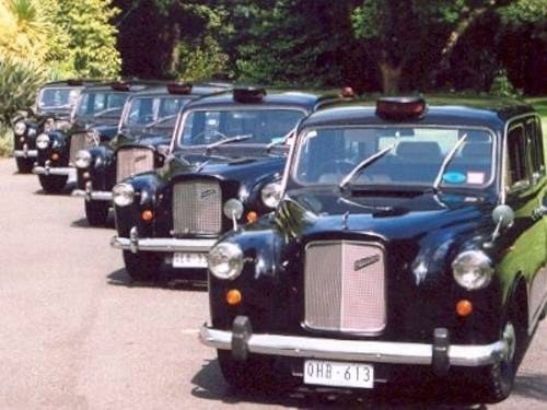 1968 Large collection of traditional London taxis For Sale