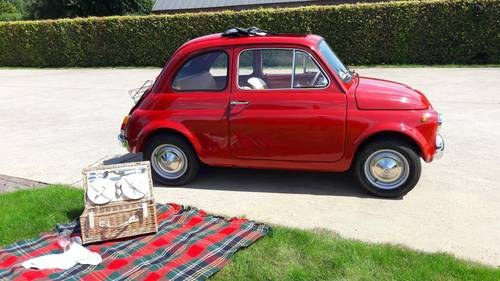 FIAT 500 F 1e SERIE 1965 COMPLETE RESTORED VERKAUFT