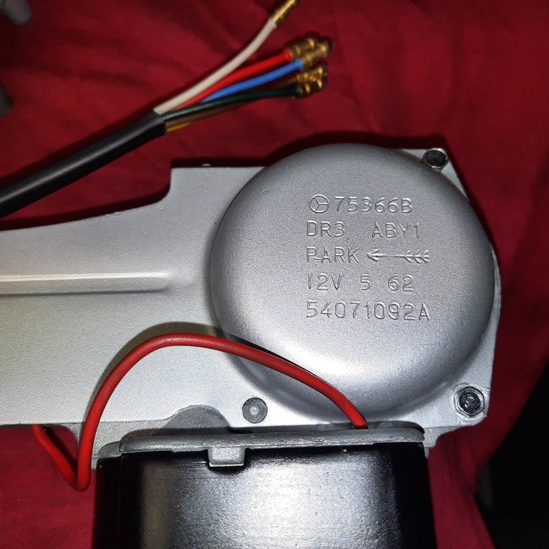 Dr3 wiper motor reconditioning Sierra 1500