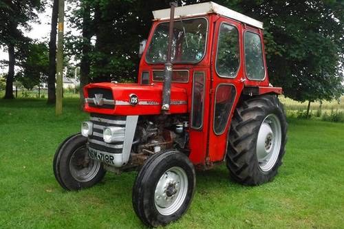 1977 MASSEY FERGUSON 135 VERY ORIGINAL CAN DELIVER SEE VIDEO SOLD