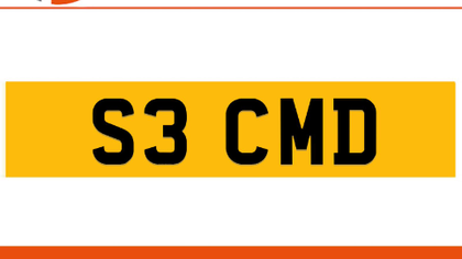 S3 CMD Private Number Plate On DVLA Retention Ready To Go