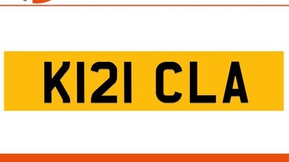 K121 CLA Private Number Plate On DVLA Retention Ready To Go