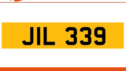 JIL 339 Private Number Plate On DVLA Retention Ready To Go