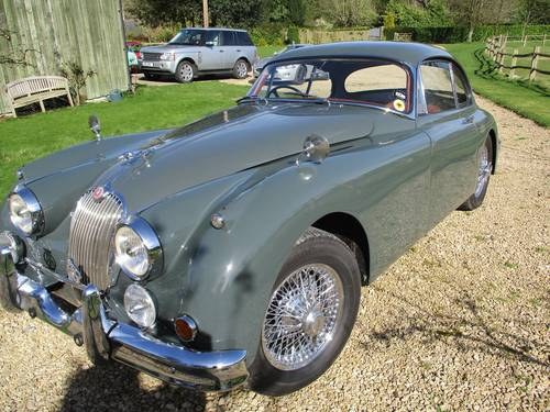 1959 Jaguar XK150 FHC VERKAUFT