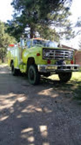 1978 C 50 GMC FireTruck = 4x4 Off Road Auto Like New Yellow $9.9k For Sale