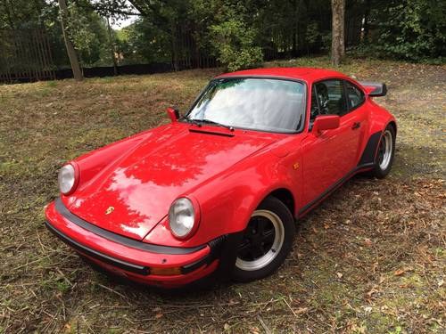 1985 Porsche 911 930 Turbo UK RHD £60,000 - £70,000 For Sale by Auction