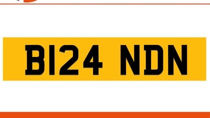 B124 NDN BRANDON Private Number Plate On DVLA Retention