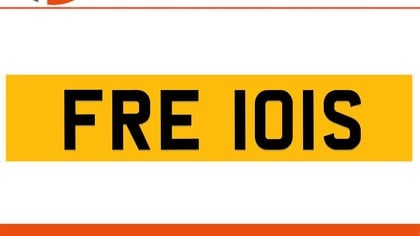 FRE 101S FREDS Private Number Plate On DVLA Retention Ready