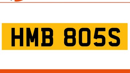 HMB 805S Private Number Plate On DVLA Retention Ready To Go
