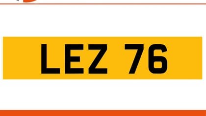 LEZ 76 LESLIE Private Number Plate On DVLA Retention Ready