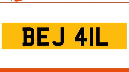 Picture of BEJ 41L BEJAL Private Number Plate On DVLA Retention Ready - For Sale