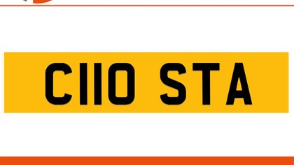 C110 STA COSTA Private Number Plate On DVLA Retention Ready