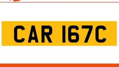 CAR 167C CARL Private Number Plate On DVLA Retention Ready