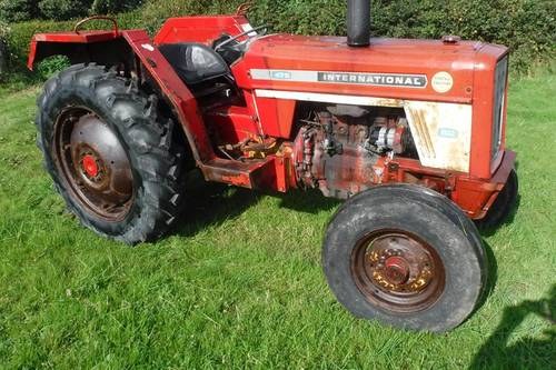1977 INT 475 ROAD REG ALL WORKING 60hp TRACTOR PERKINS ENGINE  SOLD