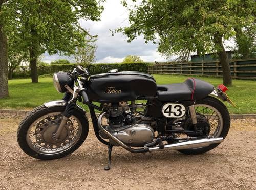 Triton Cafe Racer 1960's Old School 650cc For Sale