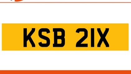 KSB 21X Private Number Plate On DVLA Retention Ready To Go