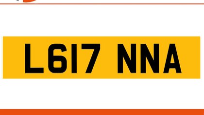 L617 NNA LENNA Private Number Plate On DVLA Retention Ready