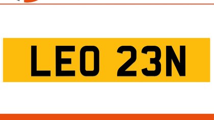 LEO 23N LEON Private Number Plate On DVLA Retention Ready