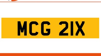 MCG 21X Private Number Plate On DVLA Retention Ready To Go
