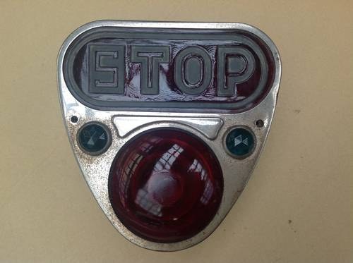 1920,s  C.M.Hall Stop Tail Lamp For Sale