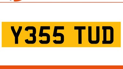 Y355 TUD YES STUD Private Number Plate On DVLA Retention