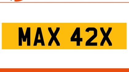 MAX 42X MAXINE Private Number Plate On DVLA Retention Ready