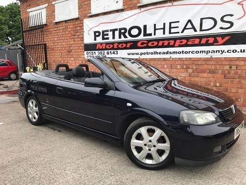 2003 Vauxhall Astra 1.6 i 16v Convertible SOLD