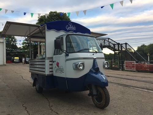 2016 Piaggio Ape Ice Cream Van For Sale