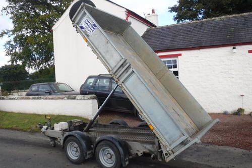 2014 IFOR WILLIAMS TIPPING / TRANSPORT TRAILER RAMPS ELEC TIP  SOLD