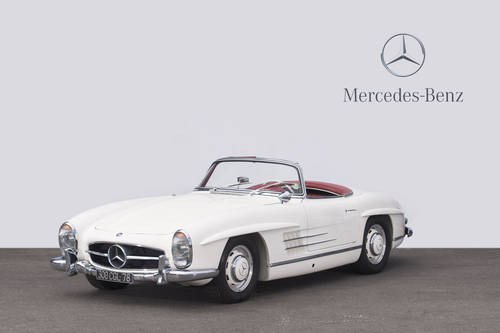 1957 Mercedes-Benz 300 SL Roadster with Hardtop For Sale by Auction