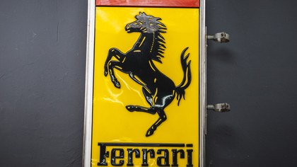 Ferrari Illuminated sign doublesided