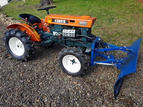 Kubota B6000 4WD With New Front Mounted Snowplough SOLD