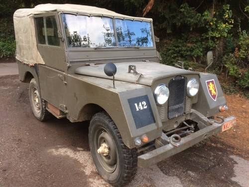 Minerva 80" Based On Land Rover Series 1 - LHD For Sale
