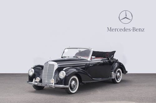 1952 Mercedes-Benz 220 A CABRIOLET - No reserve For Sale by Auction