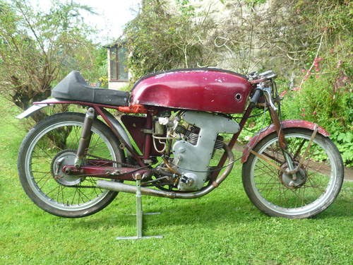 1952 EMC Puch racing motorcycle with history In vendita