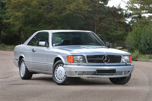 1986 Mercedes-Benz 560 SEC For Sale by Auction