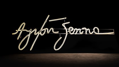 Ayrton Senna Imola Illuminated Sign