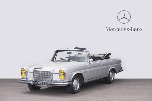 1970 Mercedes-Benz 280 SE 3,5 L Cabriolet - No reserve In vendita all'asta