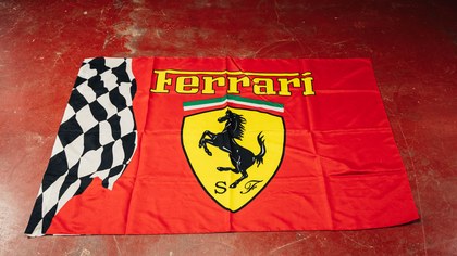 Collection of 13 Ferrari Flags