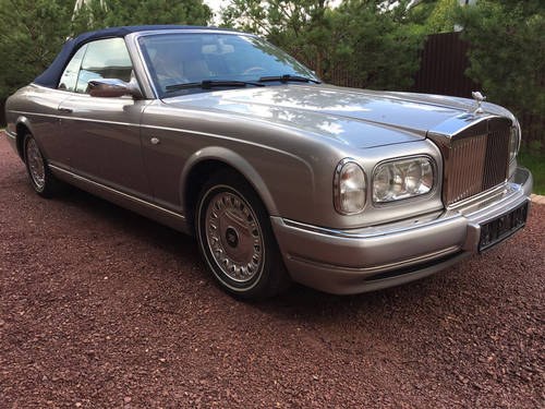 2000 Rolls Royce Corniche Convertible: 07 Oct 2017 For Sale by Auction