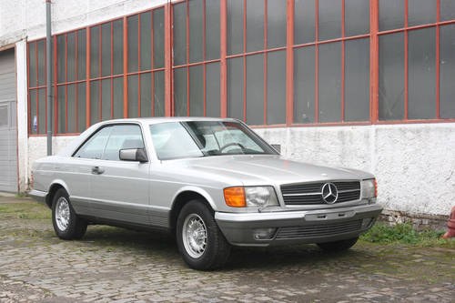 1983 Mercedes Benz 500 SEC: 07 Oct 2017 For Sale by Auction