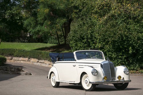 1952 Mercedes-Benz 220 Cabriolet B - No reserve For Sale by Auction
