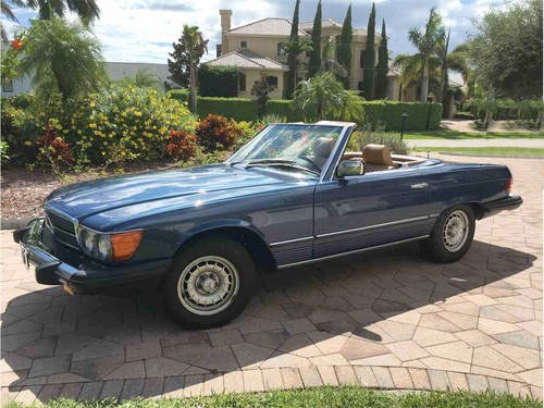 1984 Mercedes Benz 380SL: 17 Oct 2017 For Sale by Auction