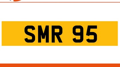 SMR 975 Private Number Plate On DVLA Retention Ready To Go