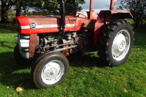 1969 MF135 ALL WORKING VINTAGE TRACTOR CAN DELIVER SEE VIDEO  VENDUTO
