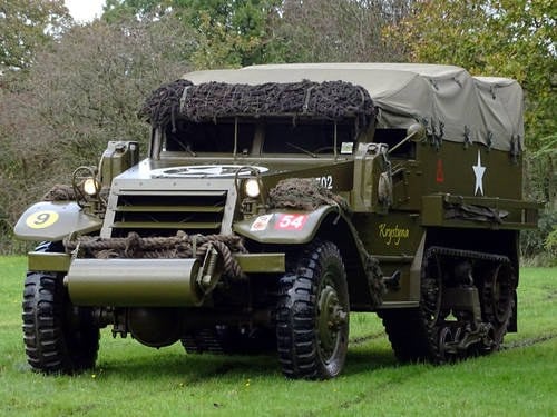 1943 International Harvester M5 Half-Track Personnel Carrier For Sale by Auction