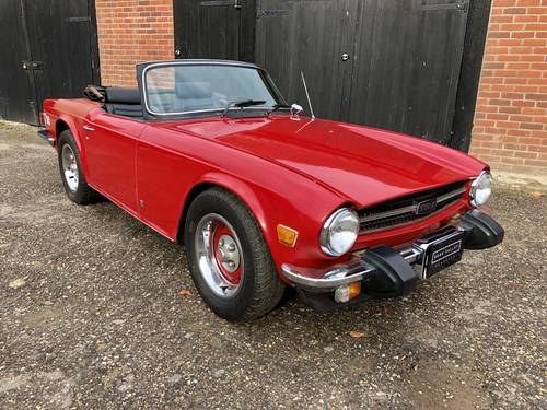 1975 Triumph TR6 - Easy Restoration Project SOLD
